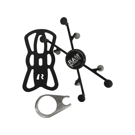 Offroad Rugged X-Grip Phone / Tablet Mount for Roll Cage  AJK Offroad .875" Small Tablet