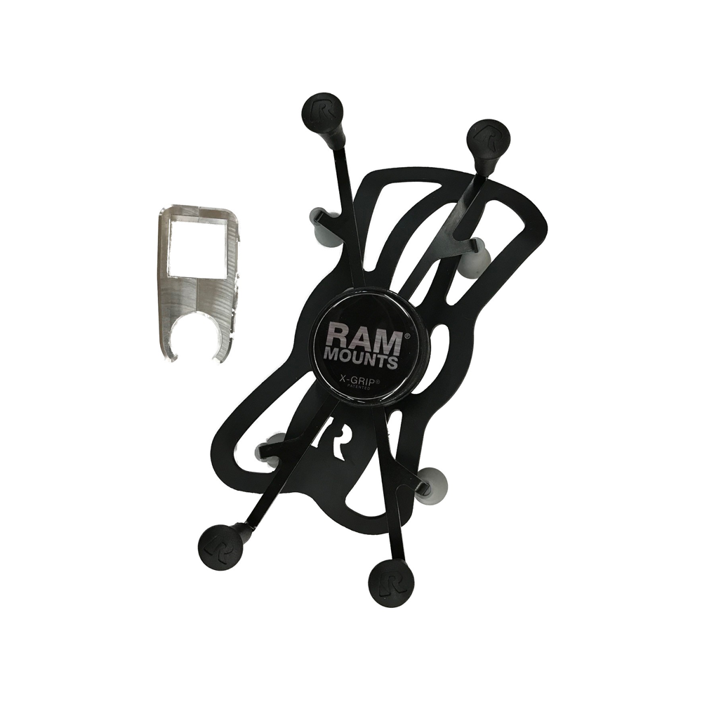 Offroad Rugged X-Grip Phone / Tablet Mount for Roll Cage  AJK Offroad .75" SQUARE Small Tablet