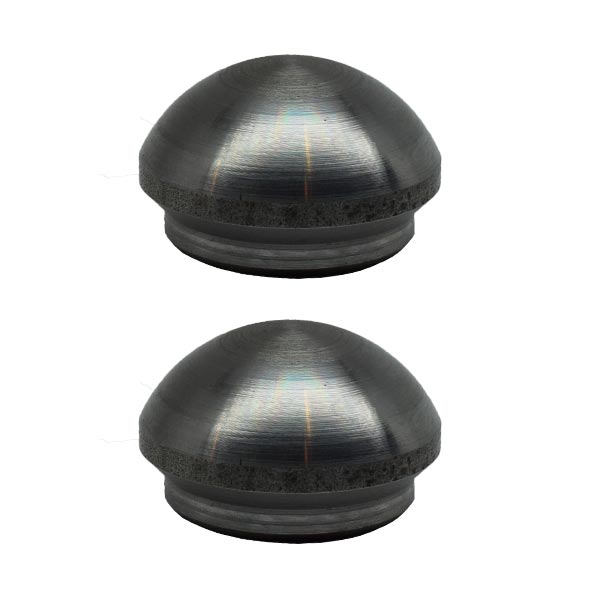 Tubing End Cap - Rounded - 2 Pack - Off Road Trucks, Jeeps, ATVs, SXS  AJK Offroad 2.00"