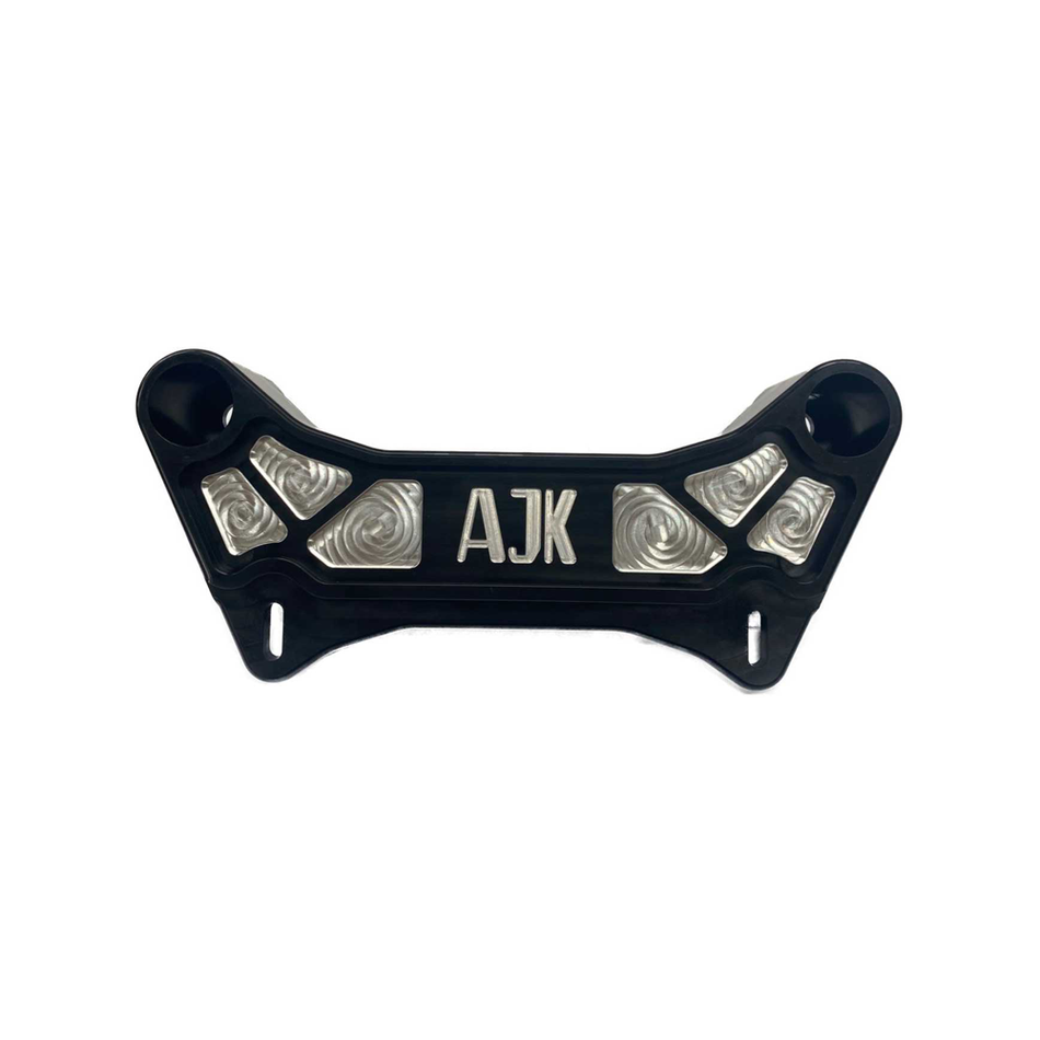 Can-Am Maverick X3 Billet Aluminum Shock Tower Brace by AJK Offroad Front Product View