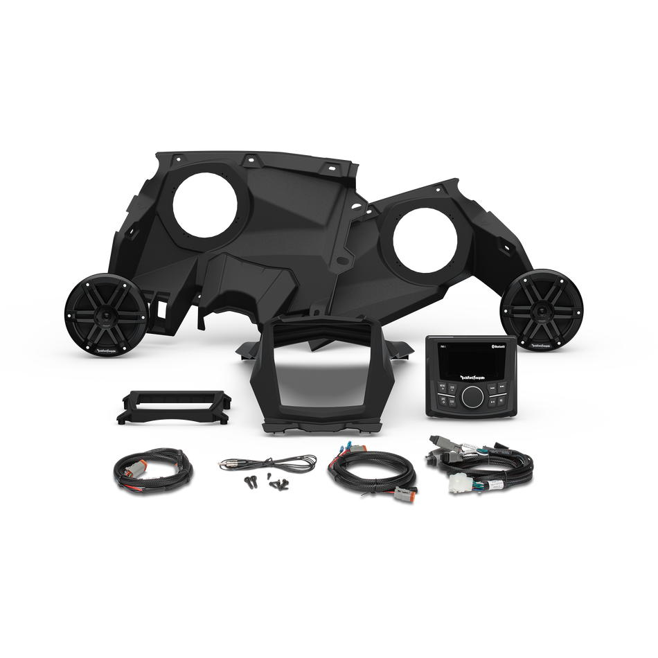 Can-Am Maverick X3 Rockford Fosgate Audio Kit Gen 3 (Stage 1)