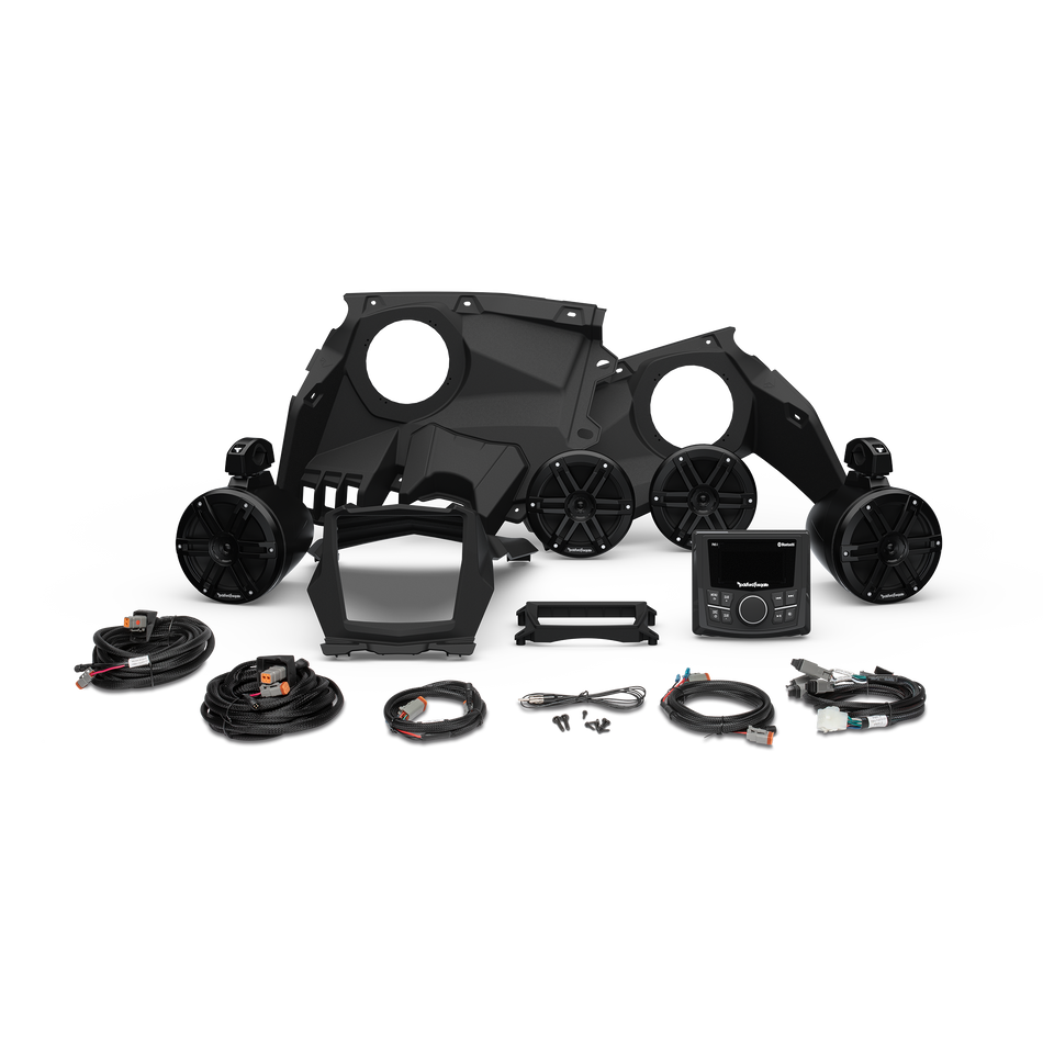 Can-Am Maverick X3 Rockford Fosgate Audio Kit Gen 3 (Stage 2)