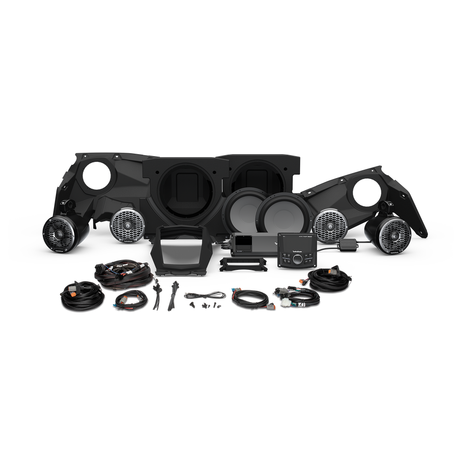 Maverick X3 Rockford Fosgate Audio Kit Color Optix Gen 3 (Stage 5)